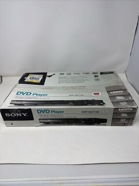 Sony DVP-NS710H DVD Player New In Sealed Box. HDMI Output 1080 Video Output.